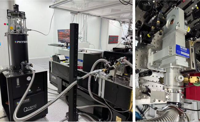 一款显微低温恒温器无液氦化取得成功