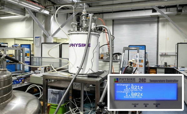 匹配三款水冷式磁体的低温恒温器安装成功