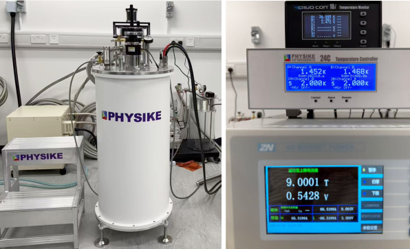 干式变温超导磁体系统安装成功