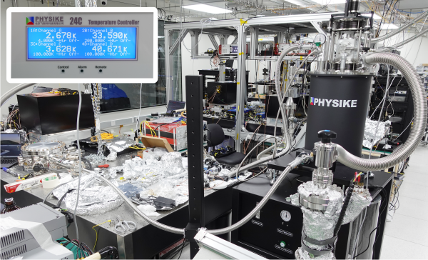 用于离子阱实验的超高真空低温系统安装成功