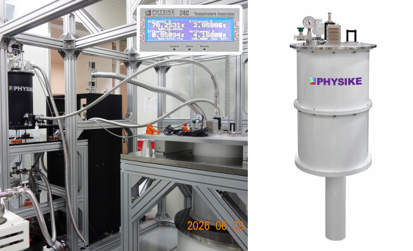 分体式低振动亚K低温系统安装成功