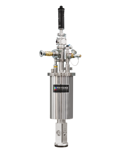 集成线性位移器的VP-100低温恒温器.png 集成线性位移器的VP-100低温恒温器.png
