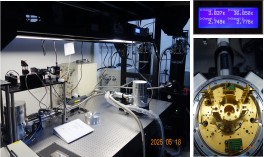 大腔体干式显微低温系统安装成功