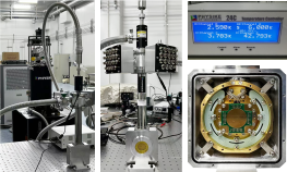 干式红外显微低温恒温器系统安装成功