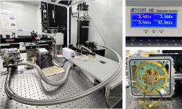 集成双气膜调压的干式显微低温系统安装成功
