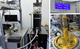 干式显微低温系统安装成功