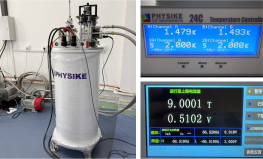 干式变温超导磁体安装成功